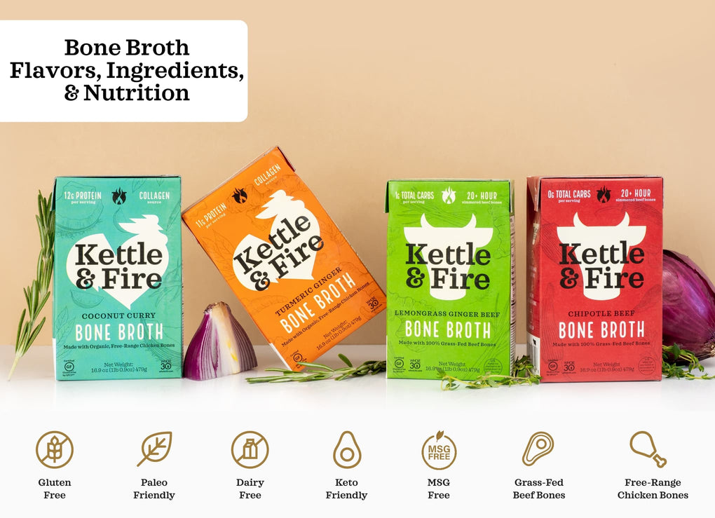 6 Pack: Bone Broth Variety
