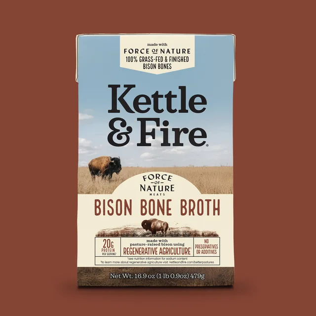 Bison Bone Broth carton